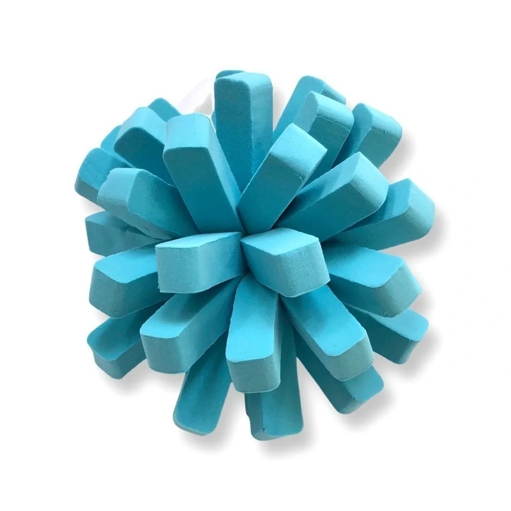 🔴 5 for $10 ONE B NO 9 Bath & Shower Ball Blue Color Latex Free Allergy Free